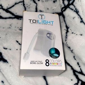 LED sensor toilet light.